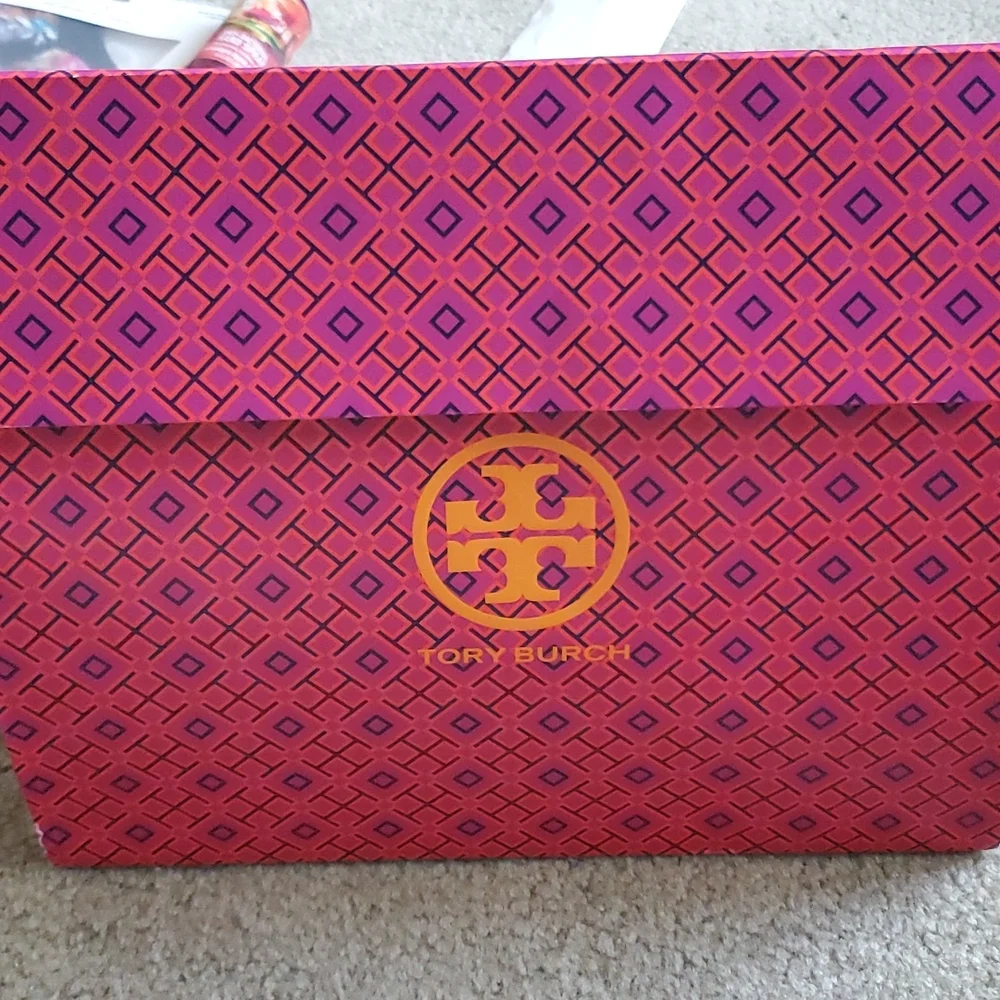 Tory birch flip flops red two other colors as shown so comfy lowered